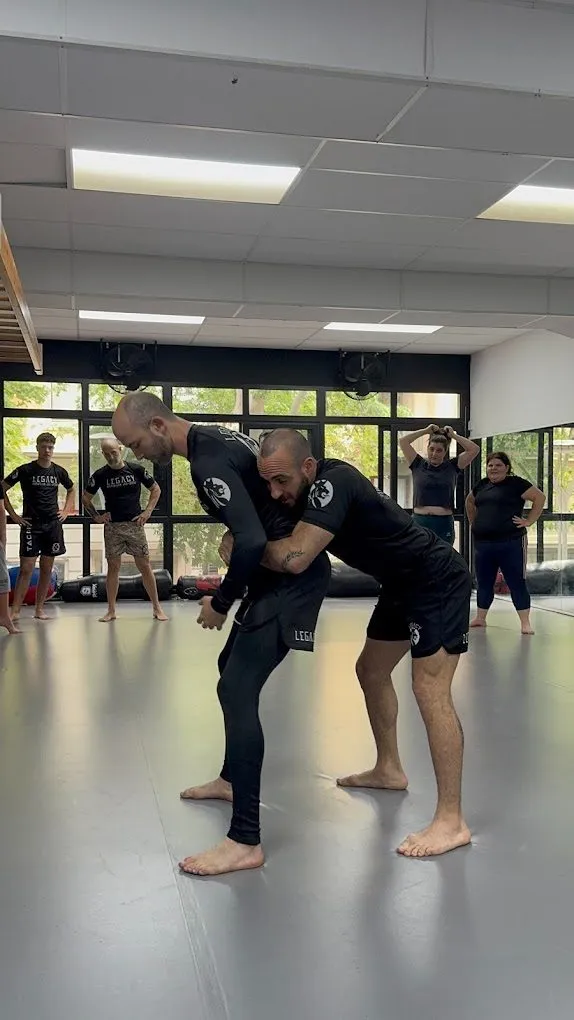 Técnica de BJJ de pie